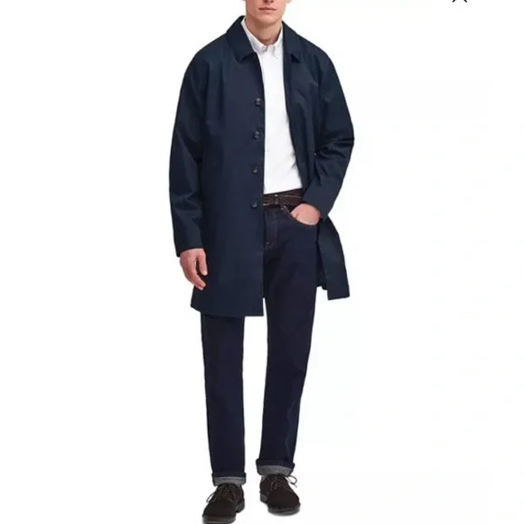 Men’s Barbour Lorden Waterproof Overcoat - Picture 3 of 10